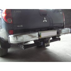 Фаркоп Mitsubishi L200 (2006-2015) Бампер хром труба \ Хром бампер \ без бампера