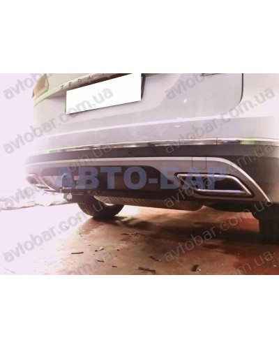 Фаркоп Volkswagen Atlas (2017-2025) під квадрат