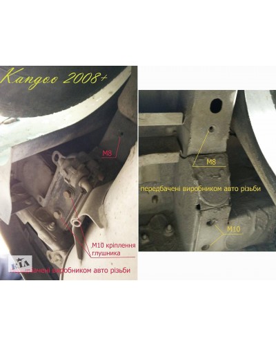 Фаркоп на Renault Kangoo 2 (с 2008--) Житомир Фаркоп