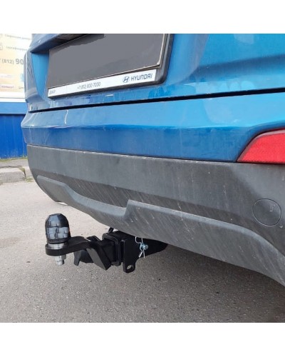 Фаркоп Mitsubishi Outlander (2003-2008) під квадрат. Vastol