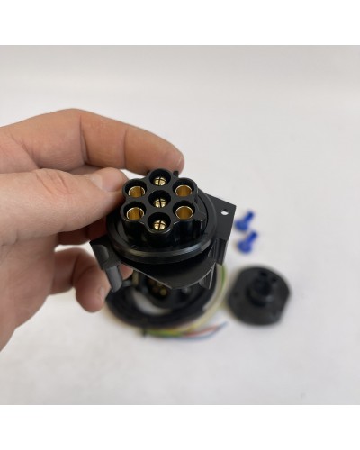 Електропакет фаркопа. Електрокомплект на фаркоп. розетка 7 контактів