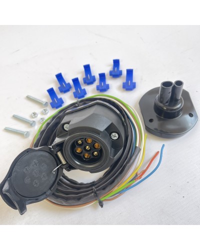 Електропакет фаркопа. Електрокомплект на фаркоп. розетка 7 контактів