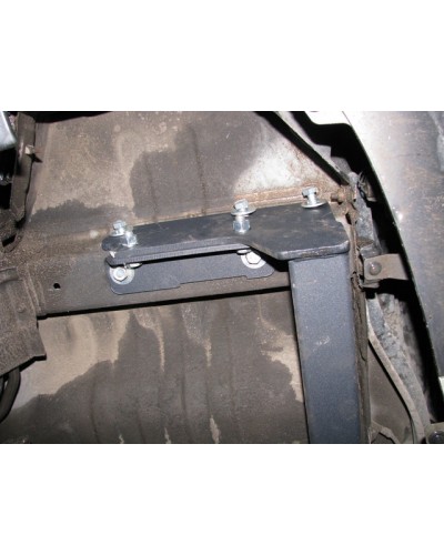 Фаркоп Mitsubishi Outlander (2003-2008) під квадрат. Vastol