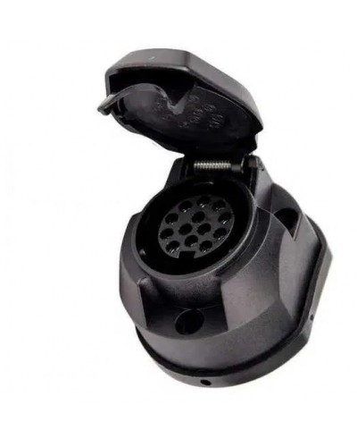 Розетка фаркопа 13 пиновая. Фішка фаркопа 13 контактна