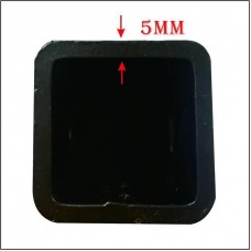 Вставка фаркопа під квадрат хромована. Американська вставка. 50х50 мм