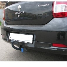Фаркоп Dacia Logan седан (2013-2025) Без подрезки бампера