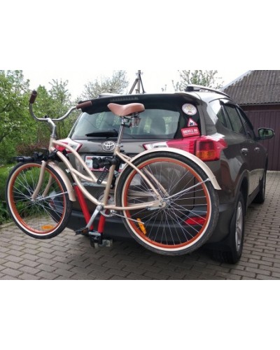 Велокріплення на фаркоп Amos Hak для трьох велосипедів