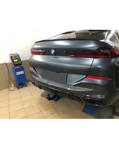 Фаркоп BMW X6 G06 \ F96 (2019-2025) Steinhof. Польща. Вертикально зйомний автомат.