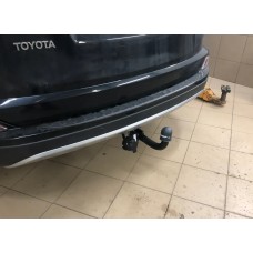 Фаркоп Toyota RAV4 (2013-2018) Steinhof. Польша. Сьемный на болтах.
