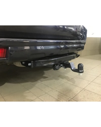 Фаркоп на Toyota Land Cruiser 150 (2009-2022) под квадрат. Полноценная балка