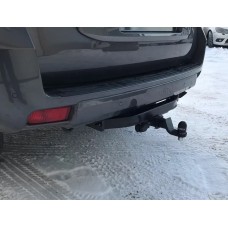 Фаркоп на Toyota Land Cruiser 150 (2009-2022) под квадрат. Полноценная балка