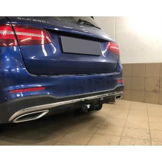 Фаркоп Mercedes-Benz GLC Coupe C253 (2016-2022) Steinhof. Польша. Сьемный на болтах.