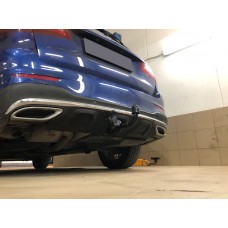 Фаркоп Mercedes-Benz GLC Coupe C253 (2016-2022) Steinhof. Польша. Сьемный на болтах.