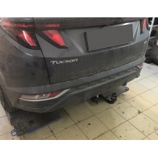 Фаркоп Hyundai Tucson (2020-2024) Steinhof. Польща. Зйомний на болтах.