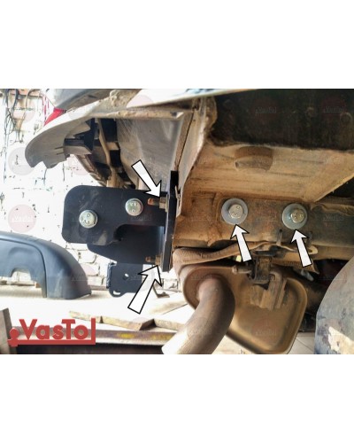 Фаркоп Jeep Compass (з 2017 --) під квадрат