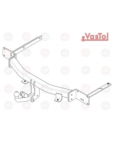 Фаркоп на Mercedes C-class (W 203) седан/универсал (2000-2007) Vastol
